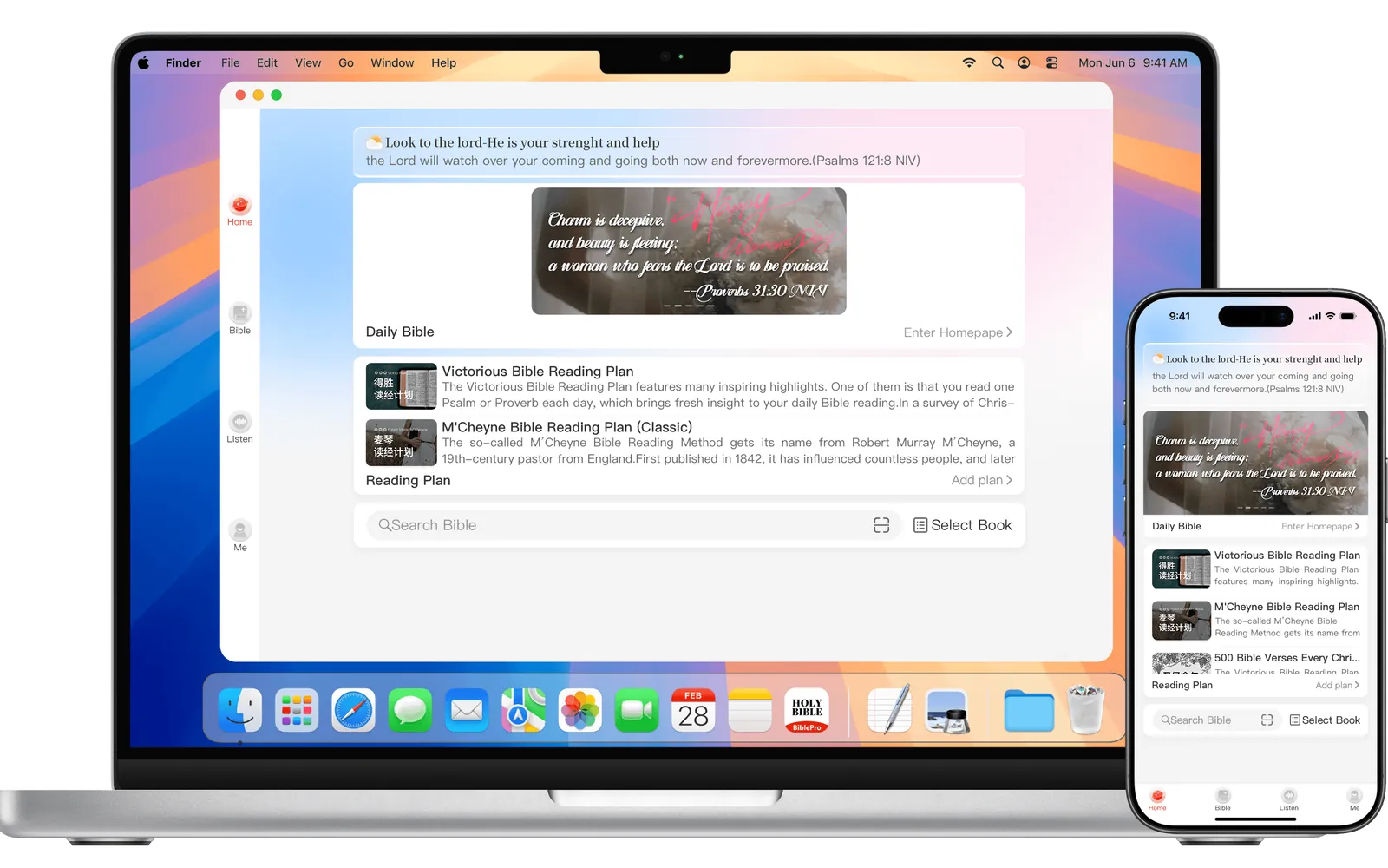 BiblePro on macOS & iPhone