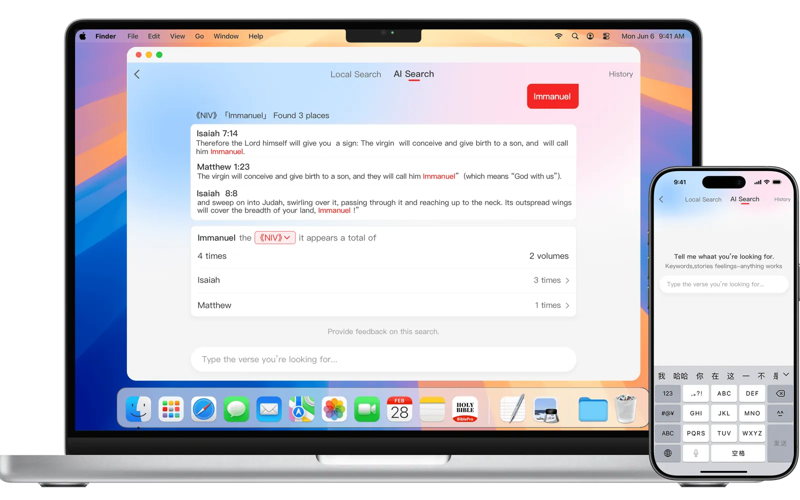 BiblePro — AI Search